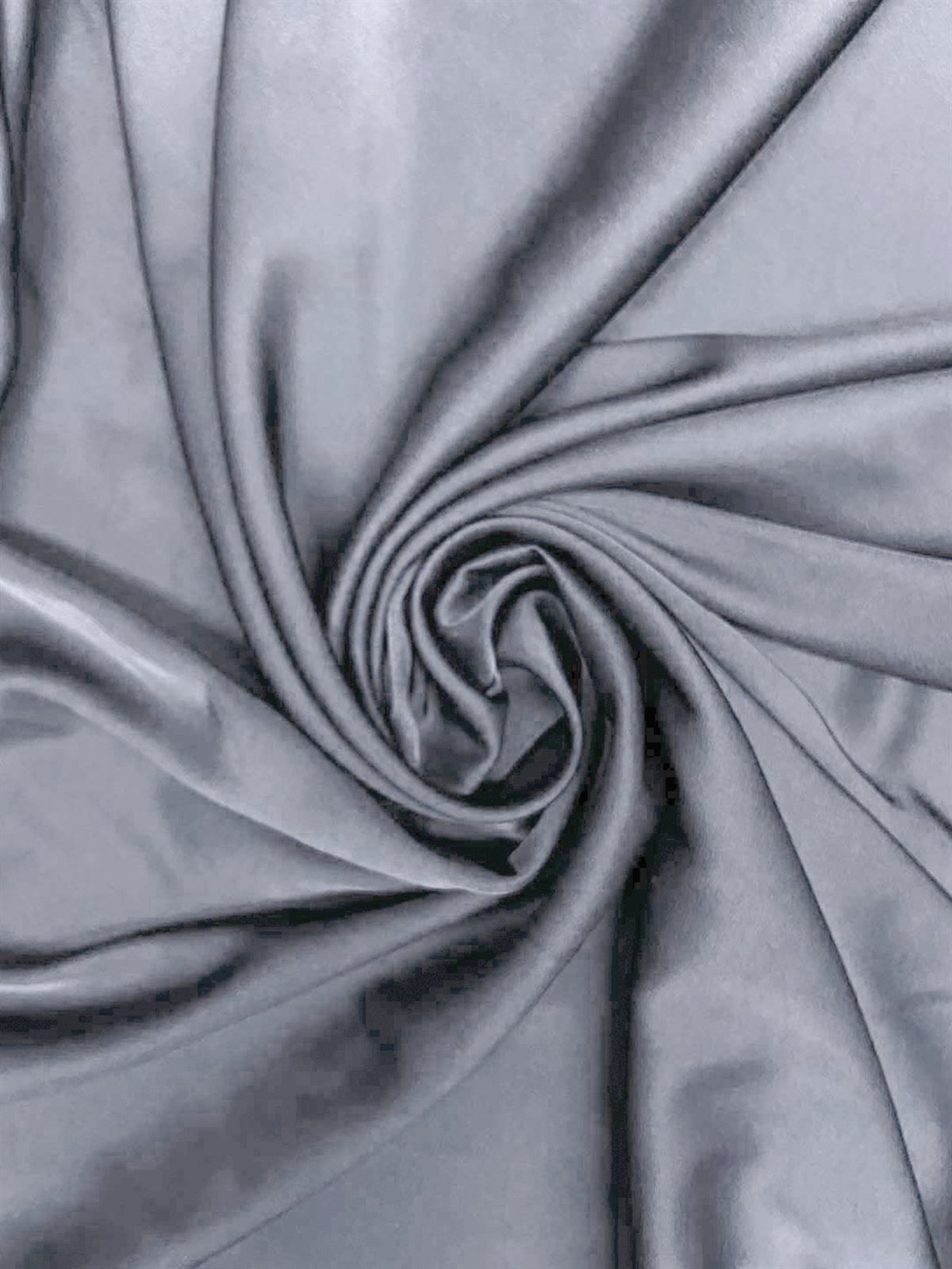 Soft Lycra Satin 1 Meter Light Gray Fabric (col-33)