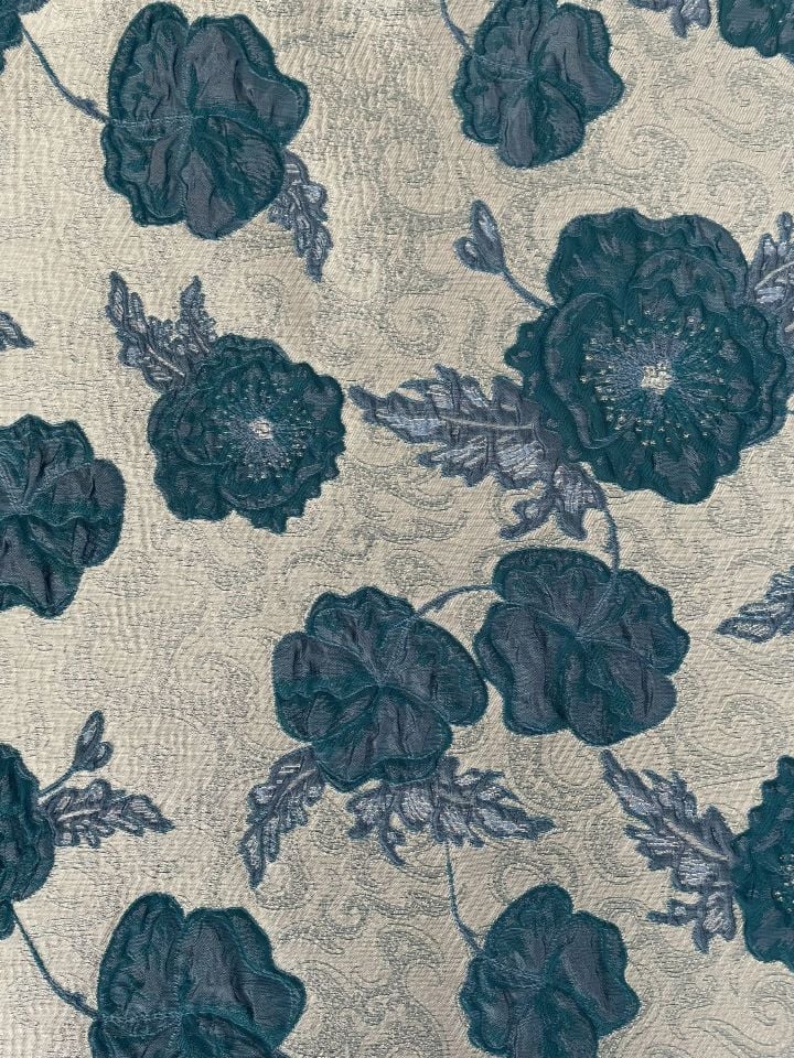 Italian Classic Brocade Fabric (col-2024-34)
