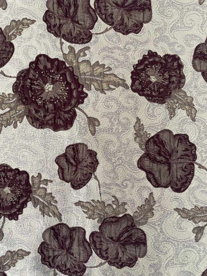 Italian Classic Brocade Fabric (col-2024-33)