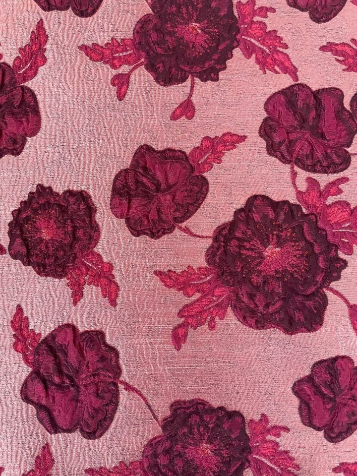 Italian Classic Brocade Fabric (col-2024-32)