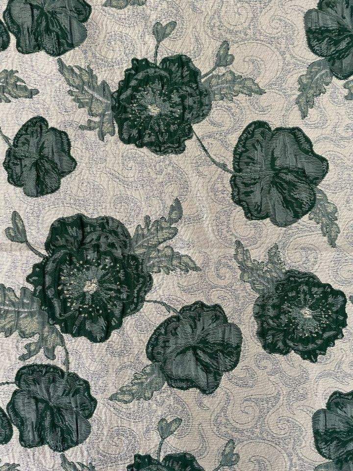 Italian Classic Brocade Fabric (col-2024-28)