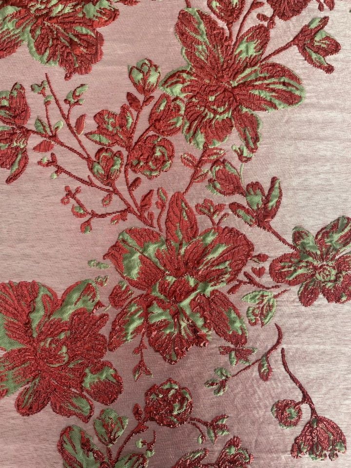 Italian Classic Brocade Fabric (col-2024-27)