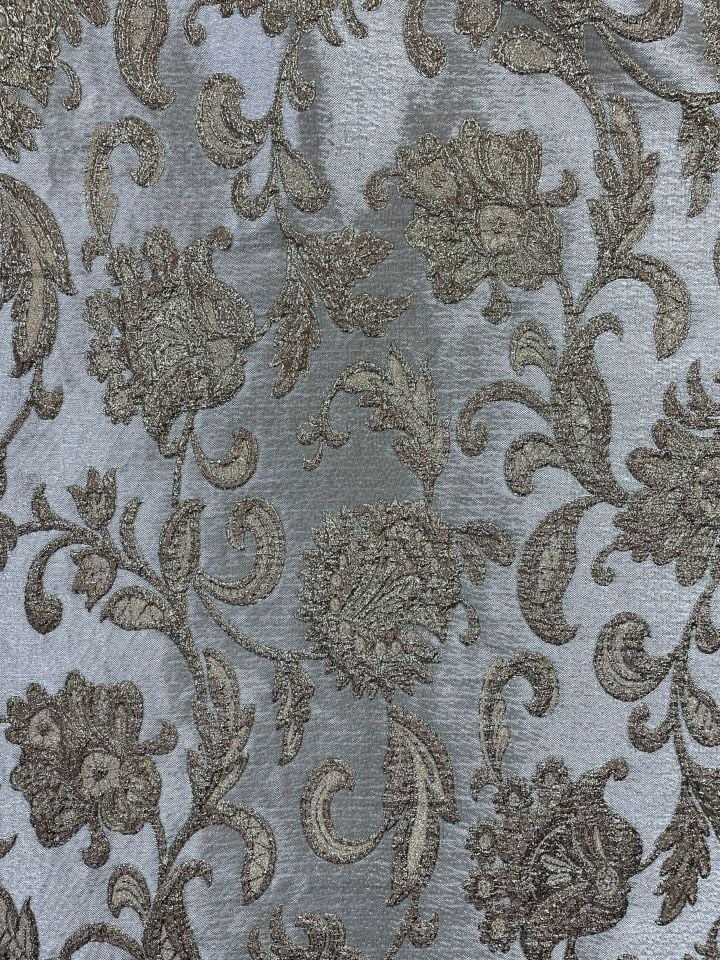 Italian Classic Brocade Fabric (col-2024-36)