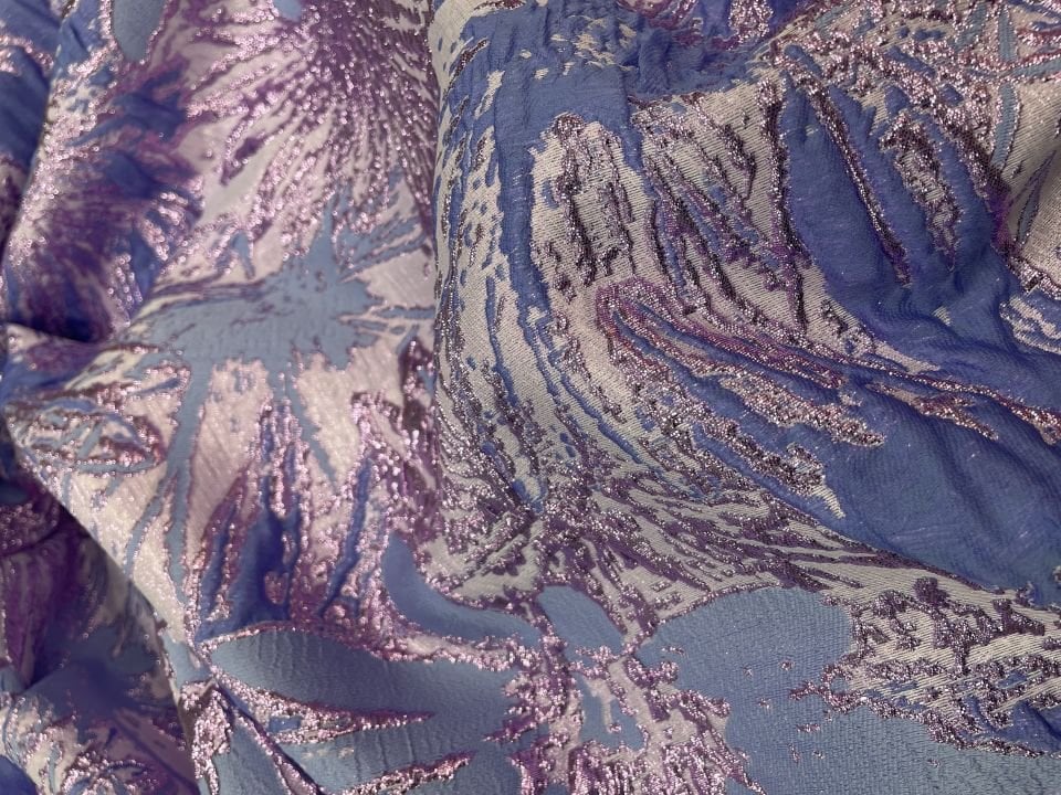 İtalyan Jasmine Brokar 1 Metre Kumaş (col-v-19)