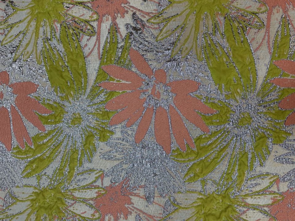 İtalyan Jasmine Brokar 1 Metre Kumaş (col-v-20)