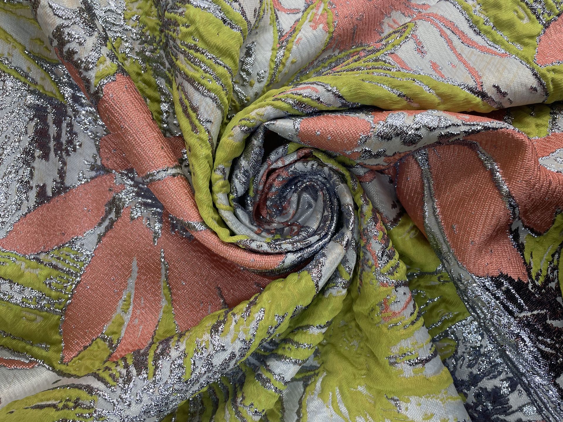 İtalyan Jasmine Brokar 1 Metre Kumaş (col-v-20)