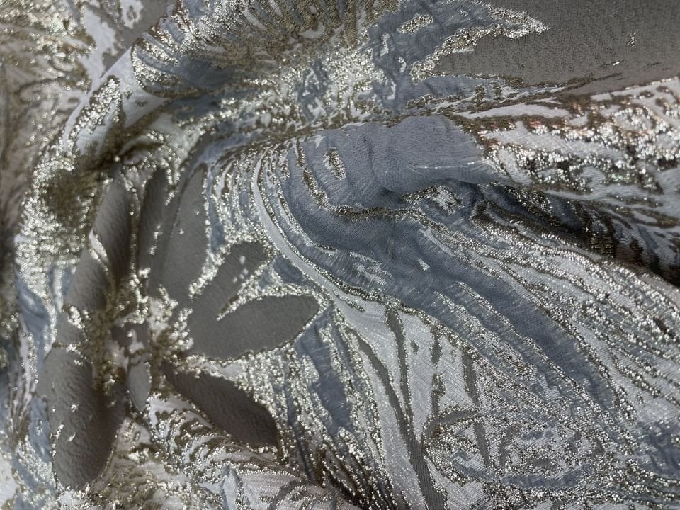 İtalyan Jasmine Brokar 1 Metre Kumaş (col-v-21)