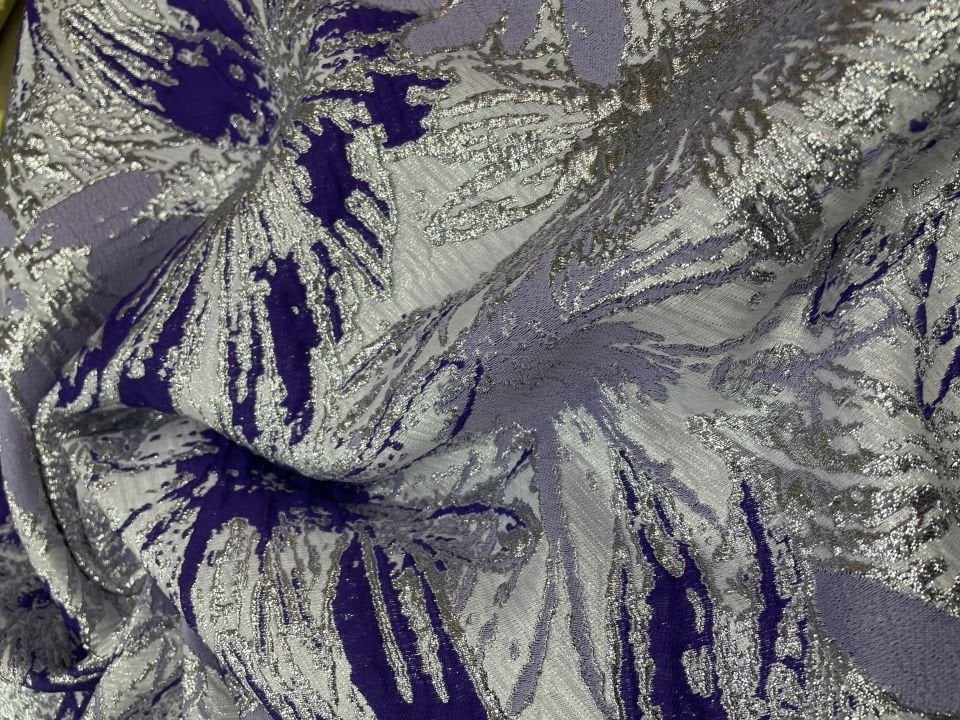 İtalyan Jasmine Brokar 1 Metre Kumaş (col-v-23)