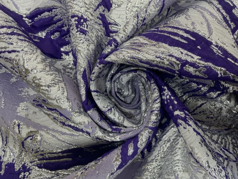 İtalyan Jasmine Brokar 1 Metre Kumaş (col-v-23)