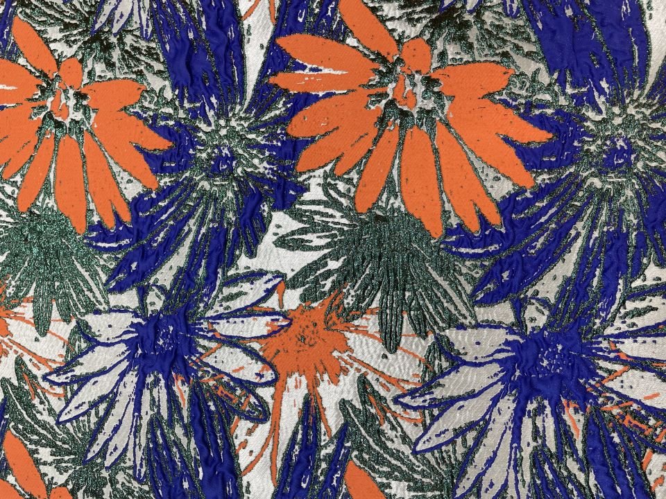 İtalyan Jasmine Brokar 1 Metre Kumaş (col-v-25)