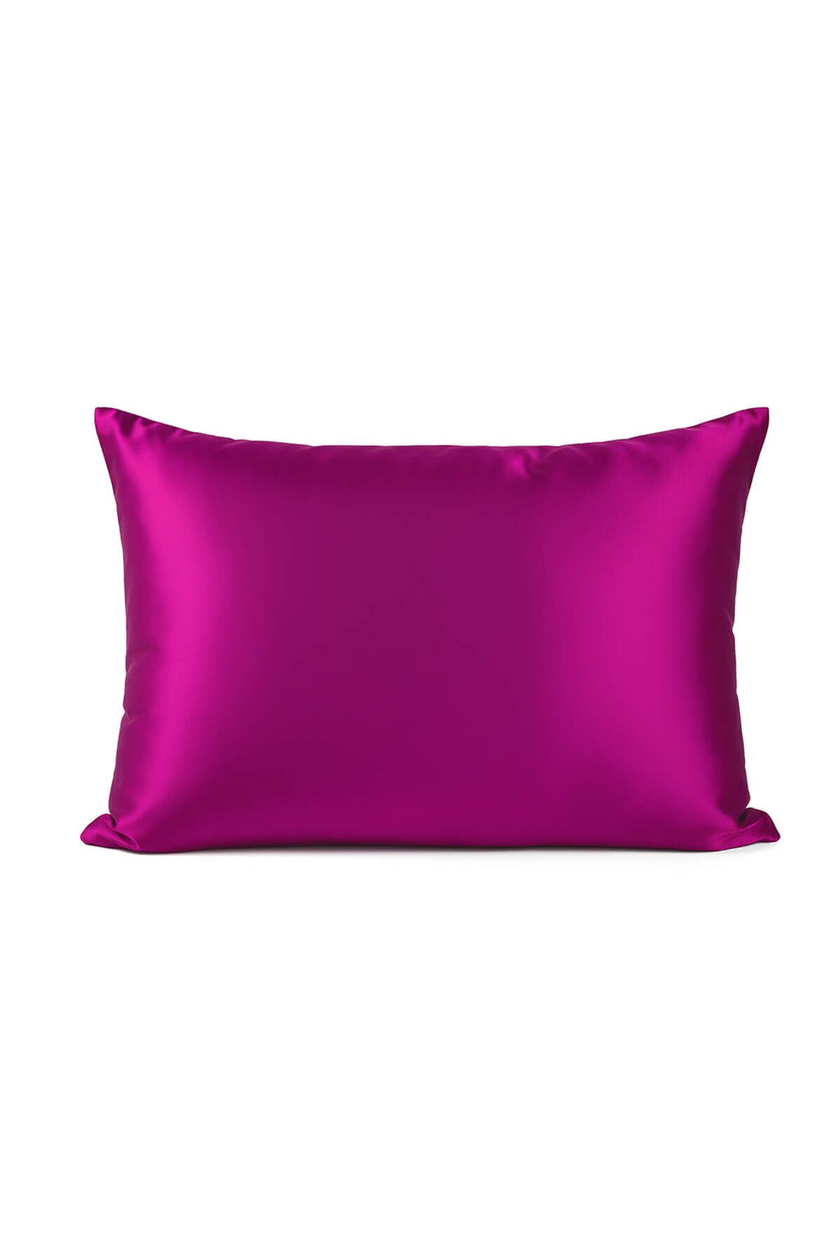 %100 İpek Yastık Kılıfı 50x70 cm - Fuşya
