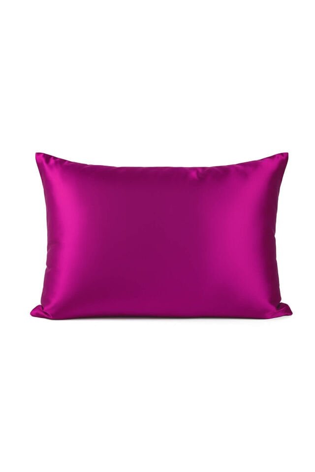 %100 İpek Yastık 50x70 cm - Fuşya