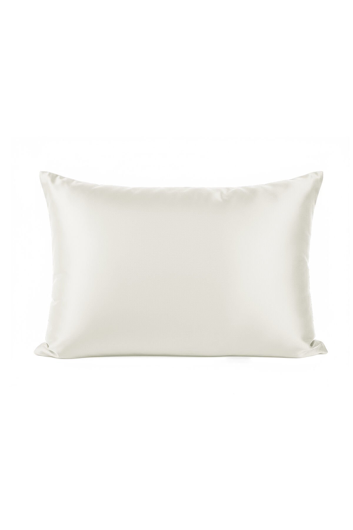 %100 İpek Yastık Kılıfı 50x70 cm - KIRIKBEYAZ