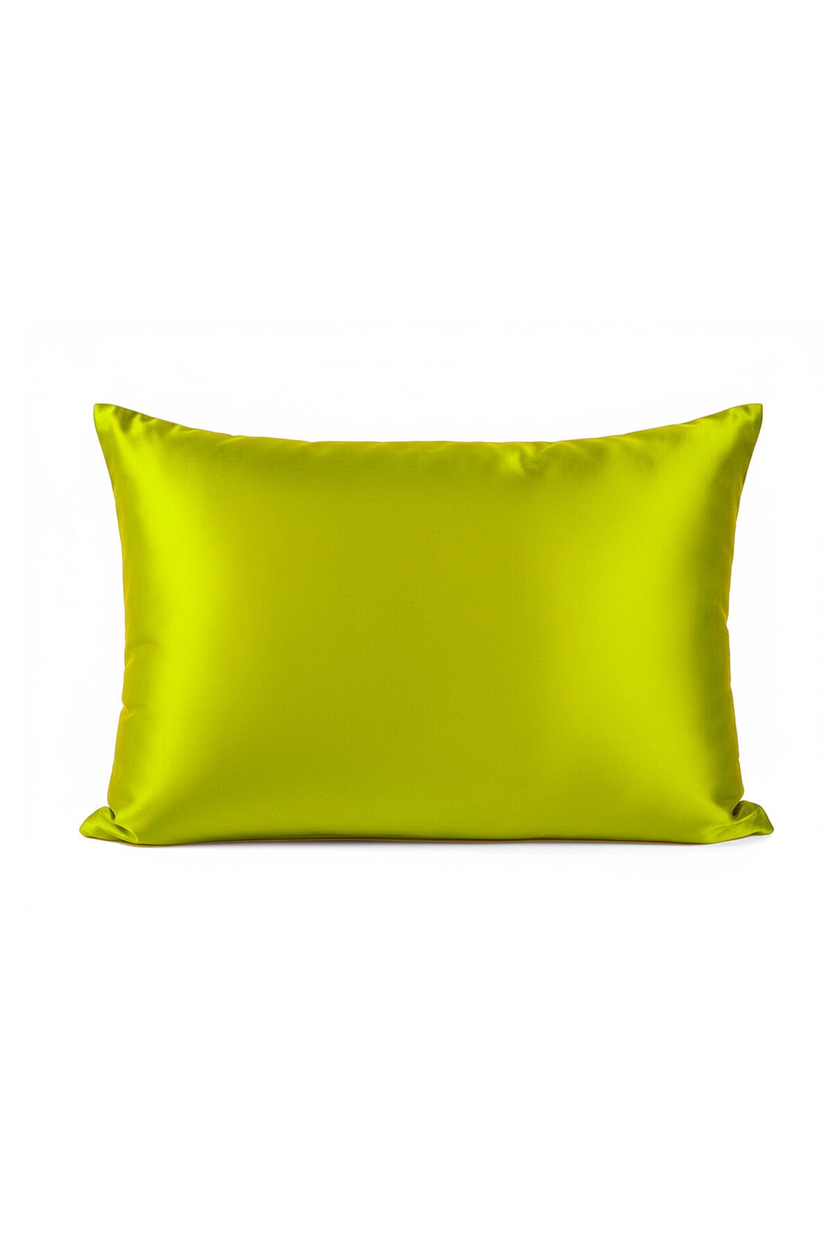 %100 İpek Yastık Kılıfı 50x70 cm - FISTIK YEŞİLİ