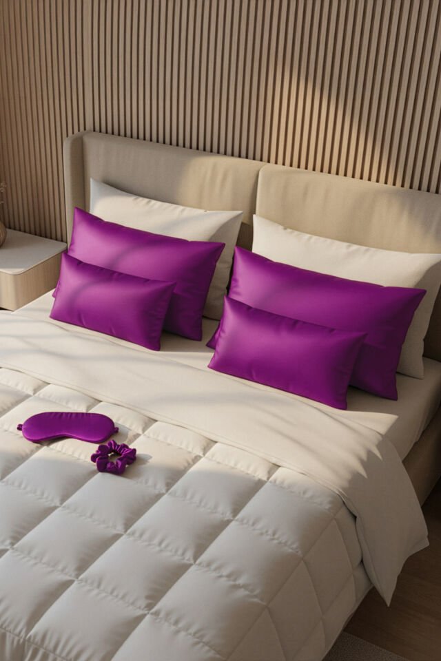 %100 İpek Yastık Kılıfı 50x70 cm - SIKLEMEN