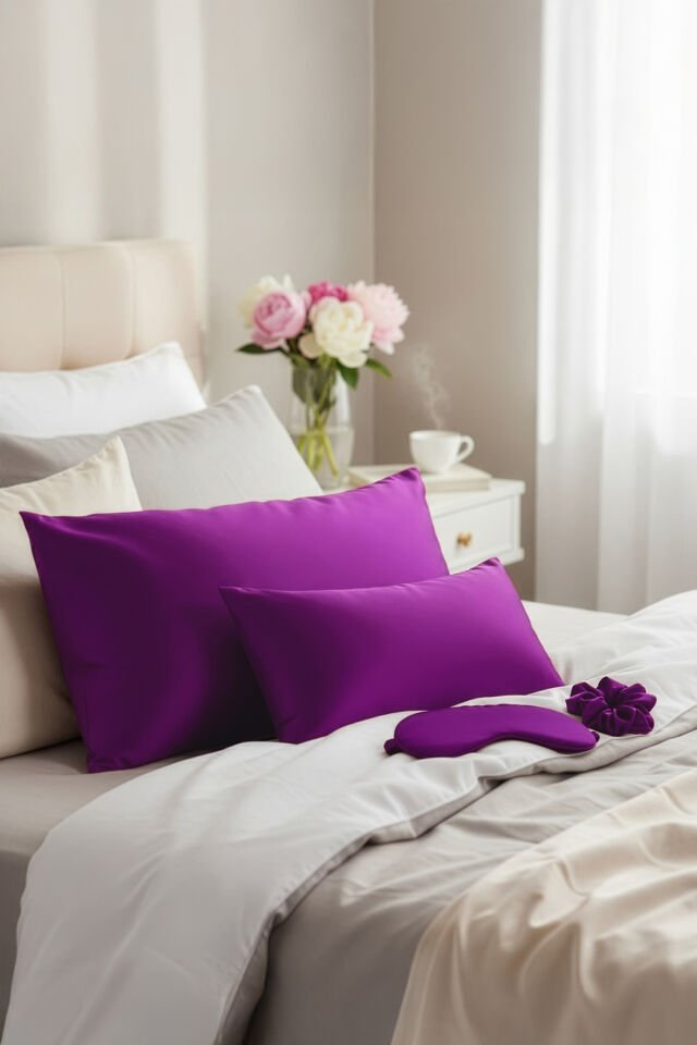 %100 İpek Yastık Kılıfı 50x70 cm - SIKLEMEN