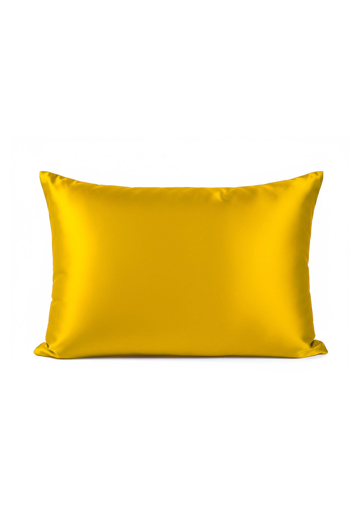 %100 İpek Yastık Kılıfı 50x70 cm - SARI
