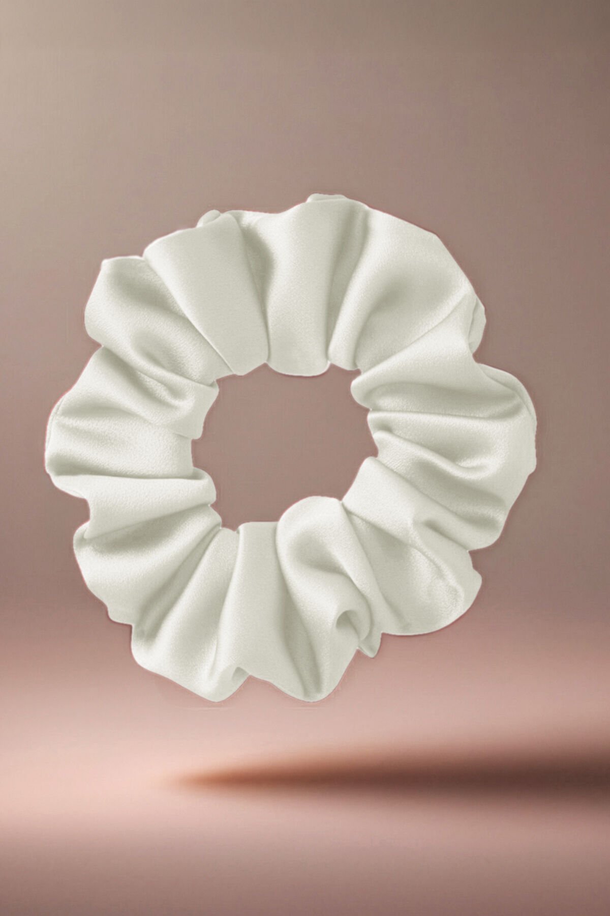 LİVA SİLK %100 Dut İpeği Saç Tokası - KIRIKBEYAZ