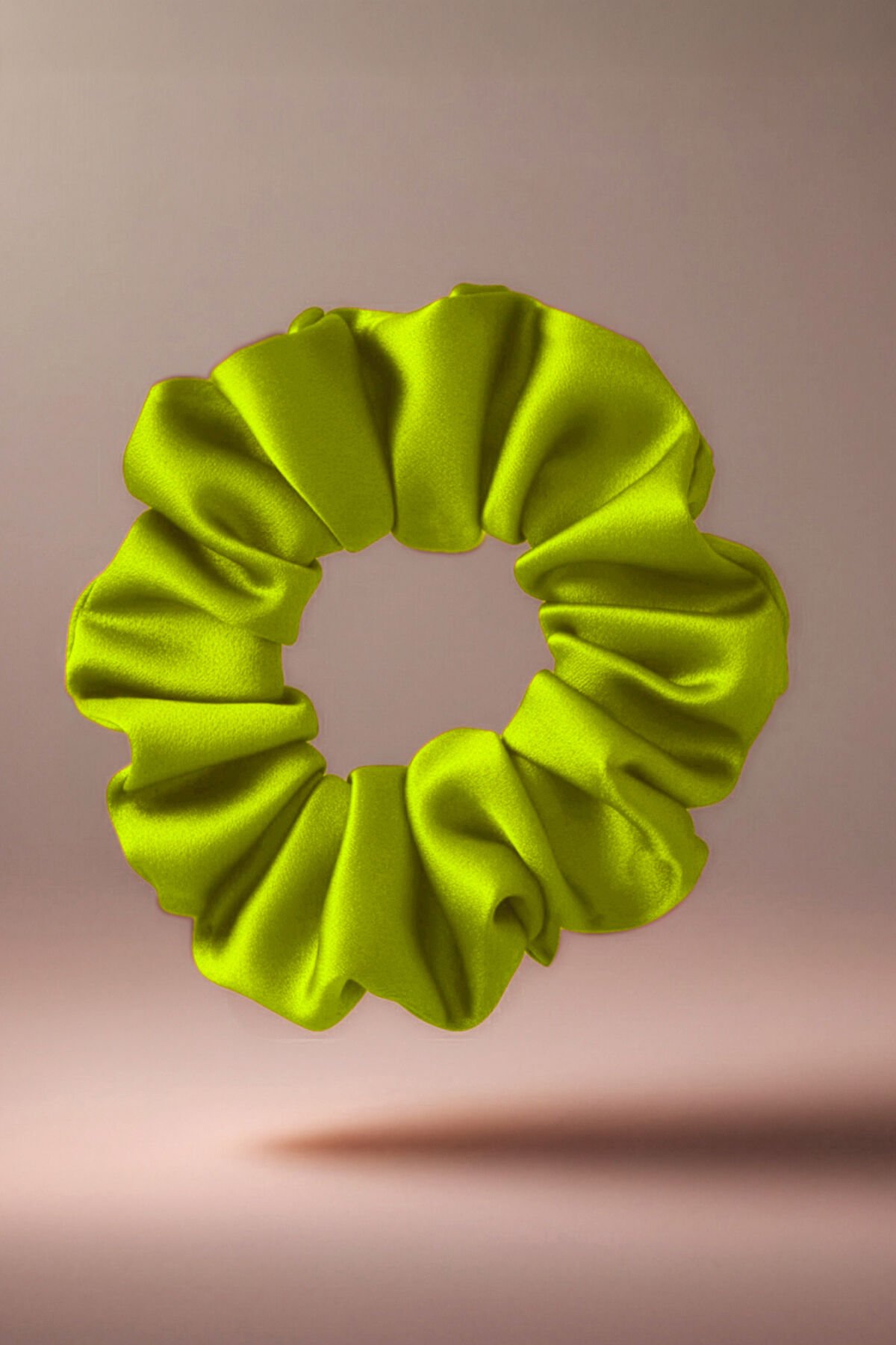 LİVA SİLK %100 Dut İpeği Saç Tokası -  FISTIK YEŞİLİ