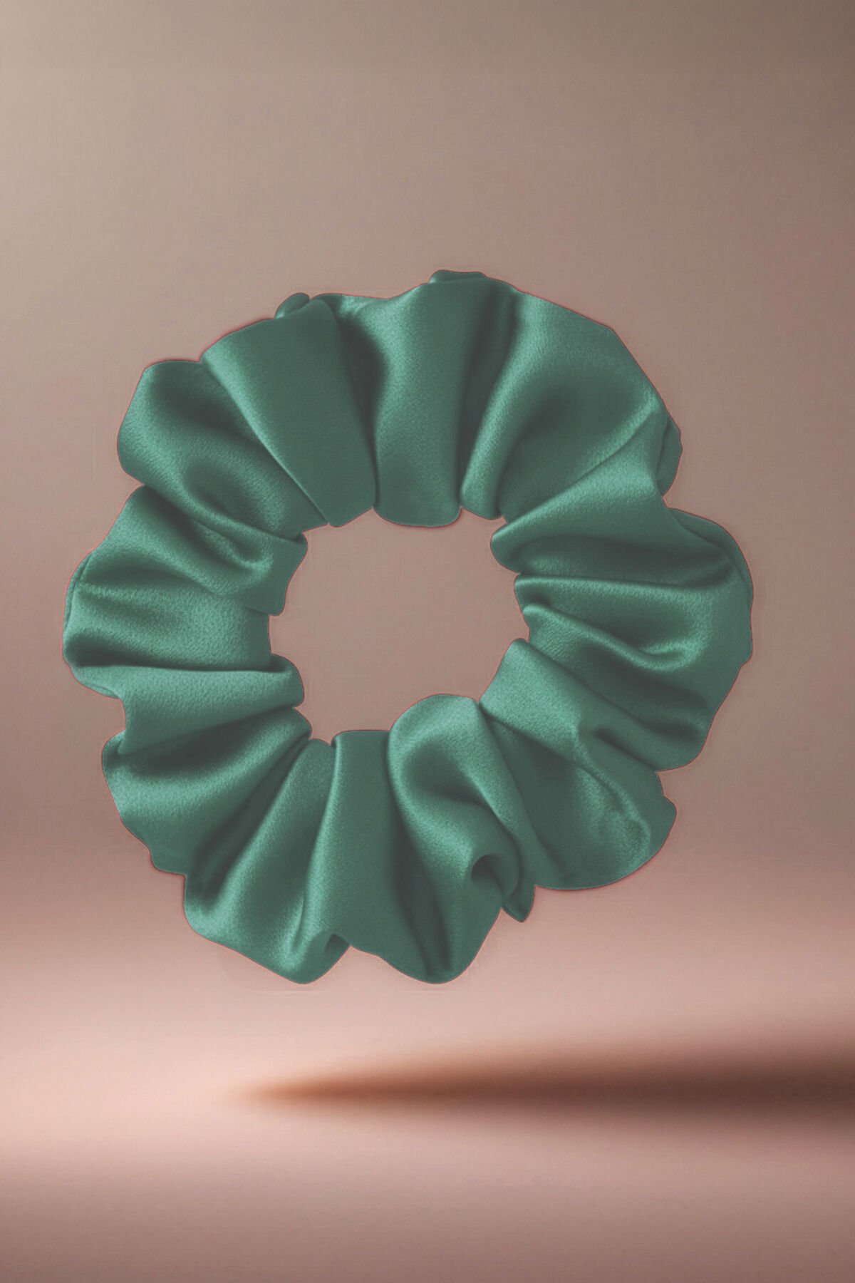 LİVA SİLK %100 Dut İpeği Saç Tokası -  NEFTHİ YEŞİLİ