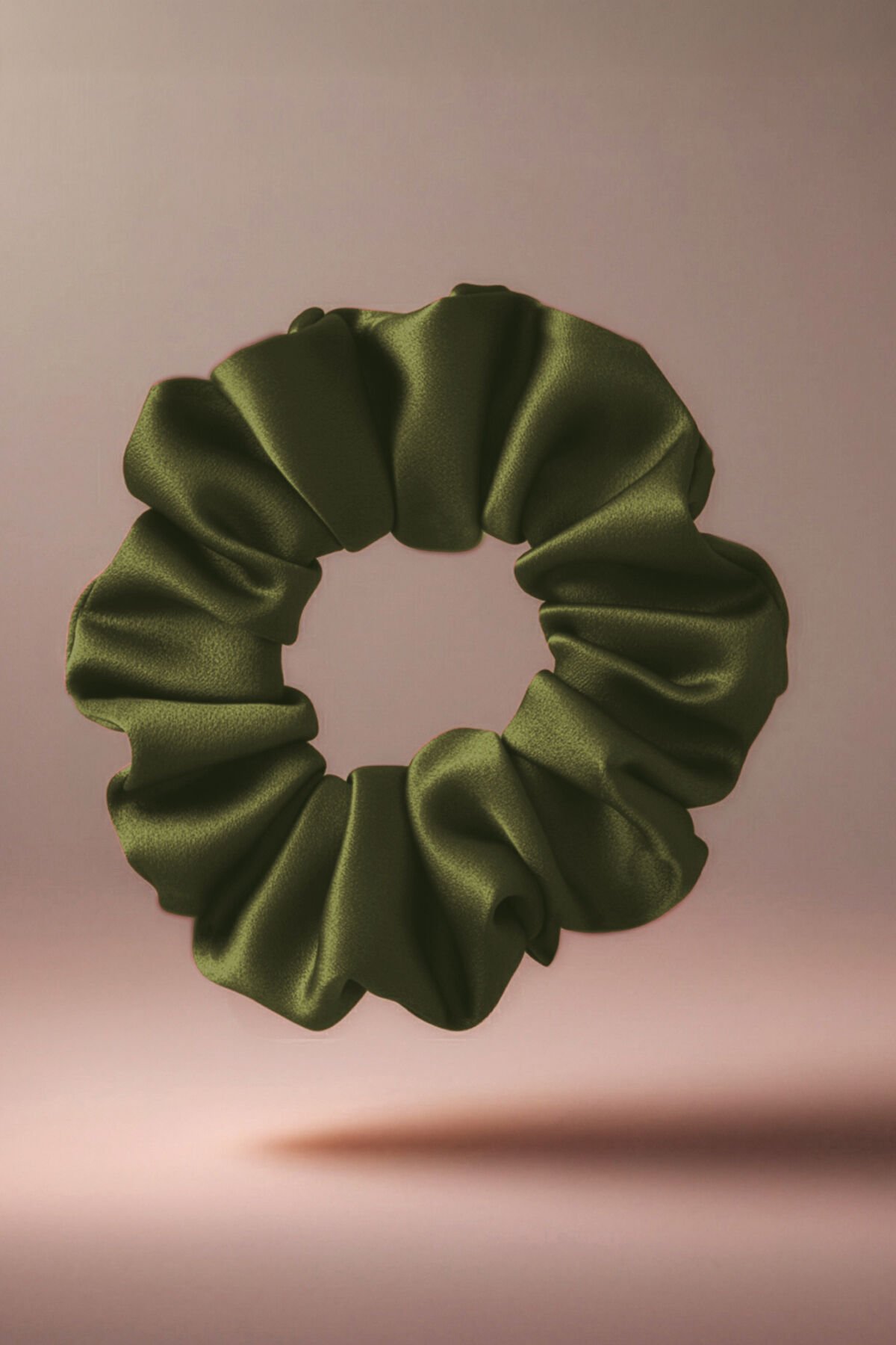 LİVA SİLK %100 Dut İpeği Saç Tokası -  HAKİ