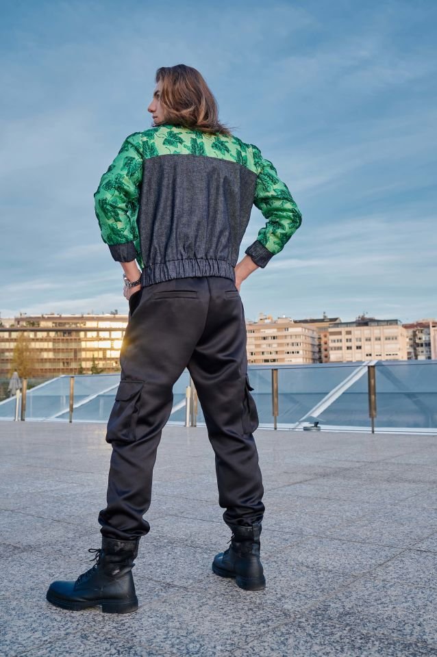 Denim Brokar Bomber Ceket S