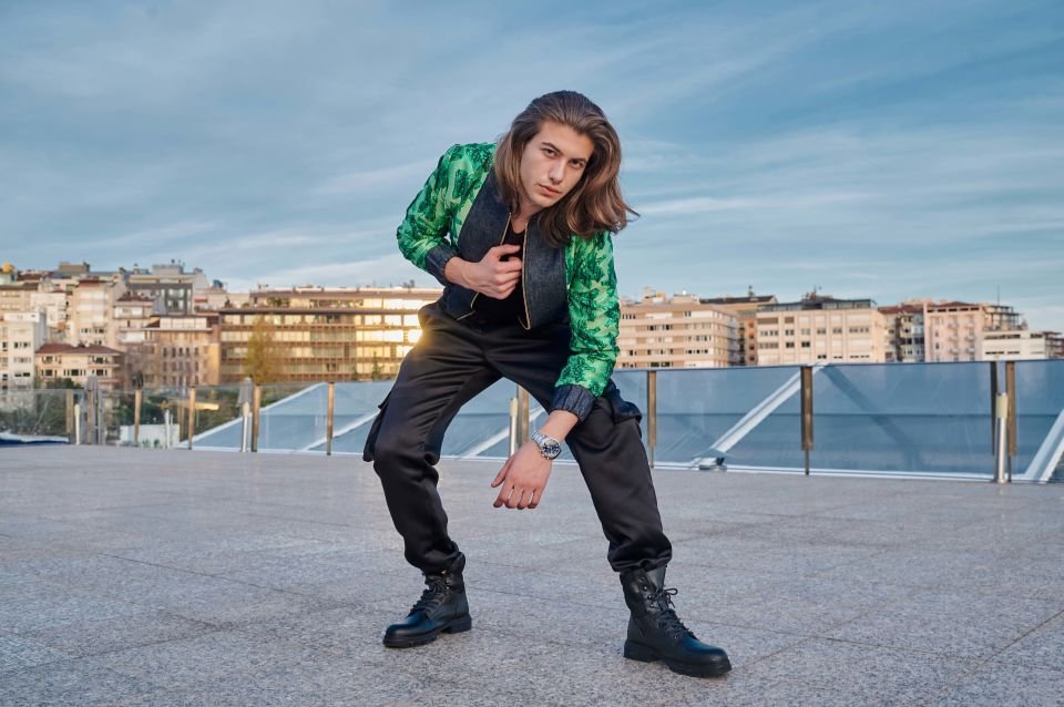 Denim Brokar Bomber Ceket L