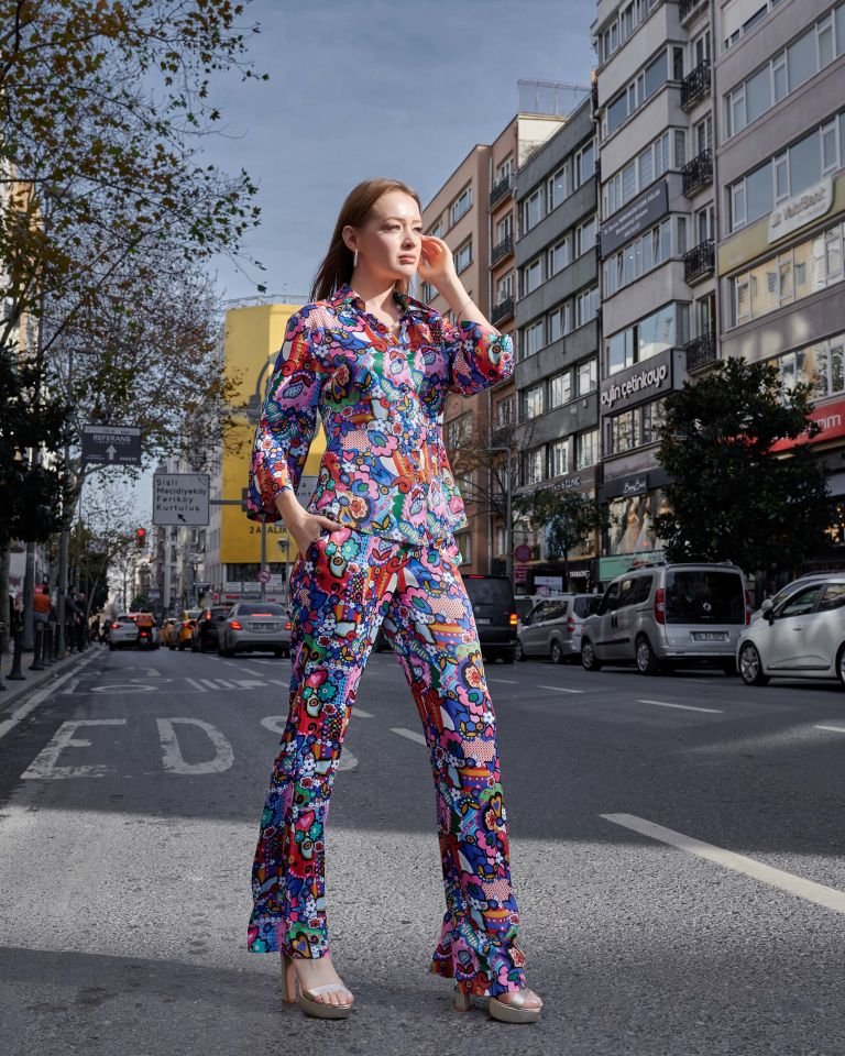 Vegan İpek Takım L