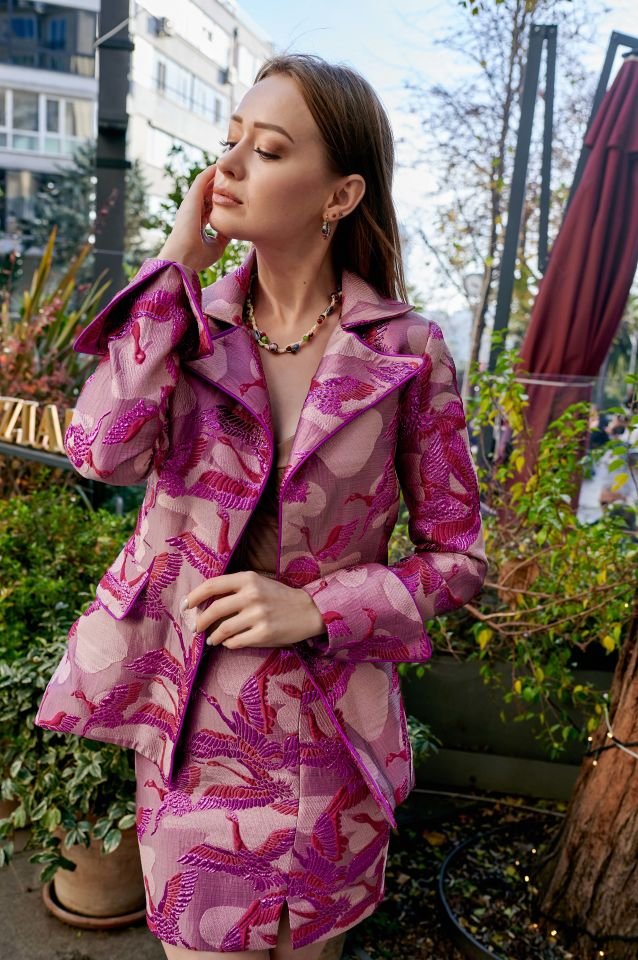 Napoleon Jacket Mini Skirt Suit M