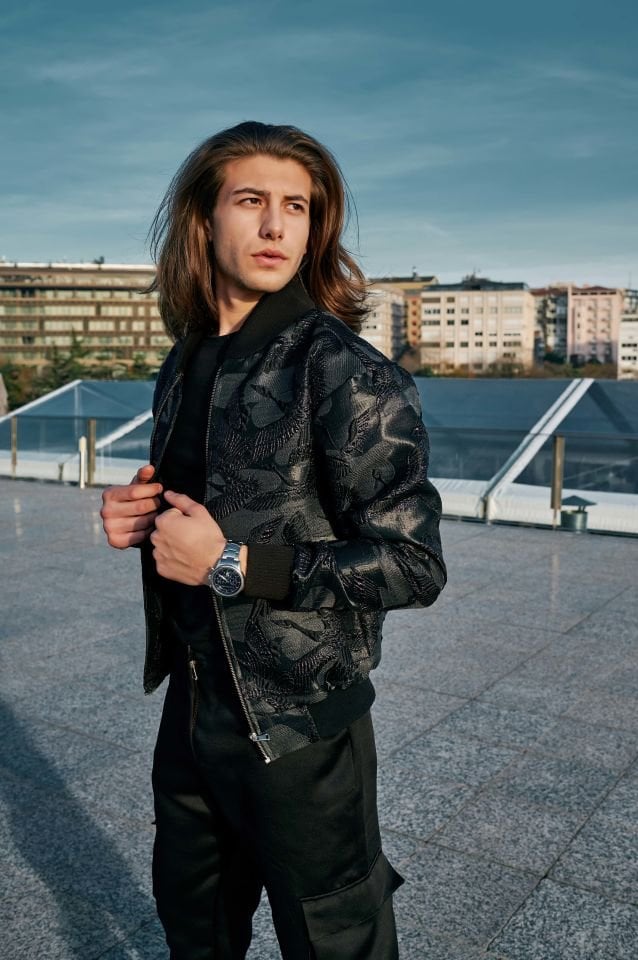 Bomber Jacket Cargo Pants Suit M