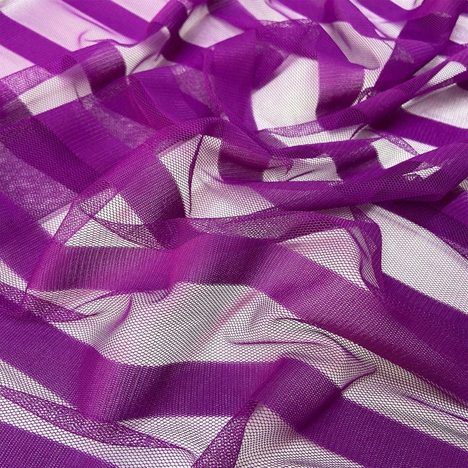 Тюль Zebra Line, тюль длиной 1 метр (col-07)