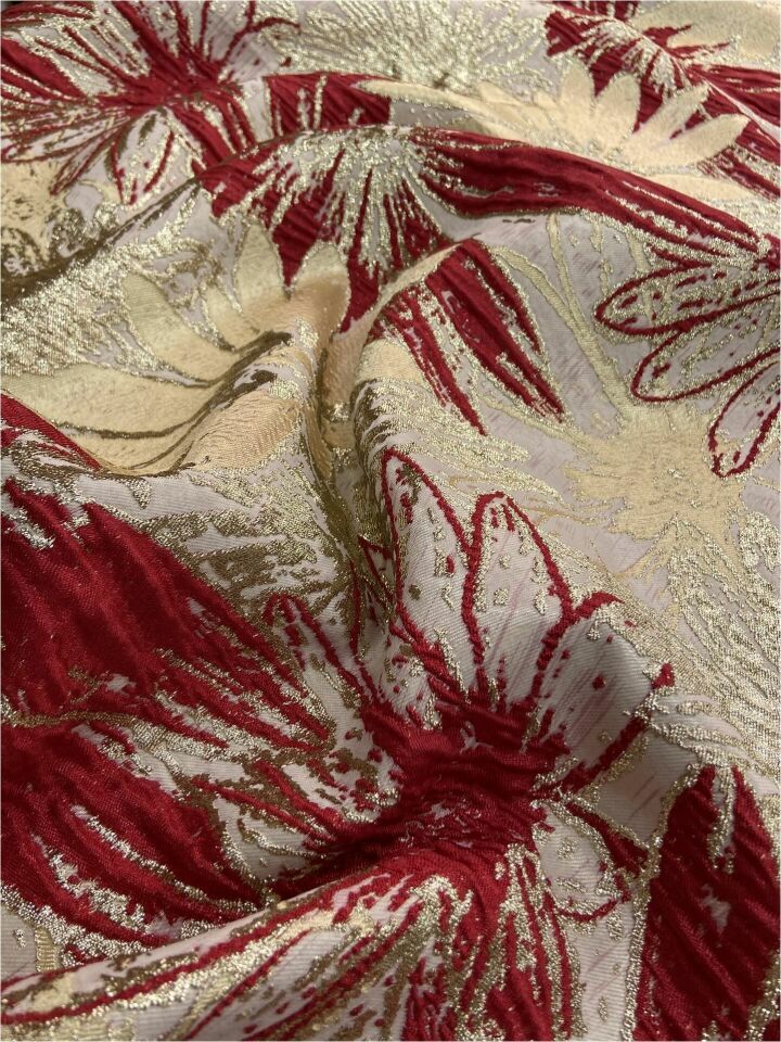 Italian Jasmine Brocade 1 Meter Fabric(col-v-04)