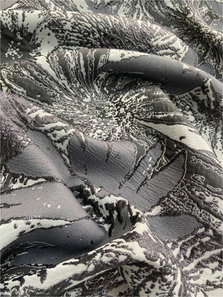 Italian Jasmine Brocade 1 Meter Fabric(col-v-07)