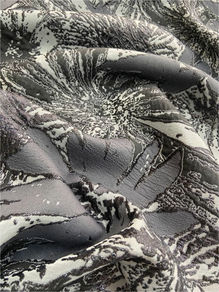 Italian Jasmine Brocade 1 Meter Fabric(col-v-07)