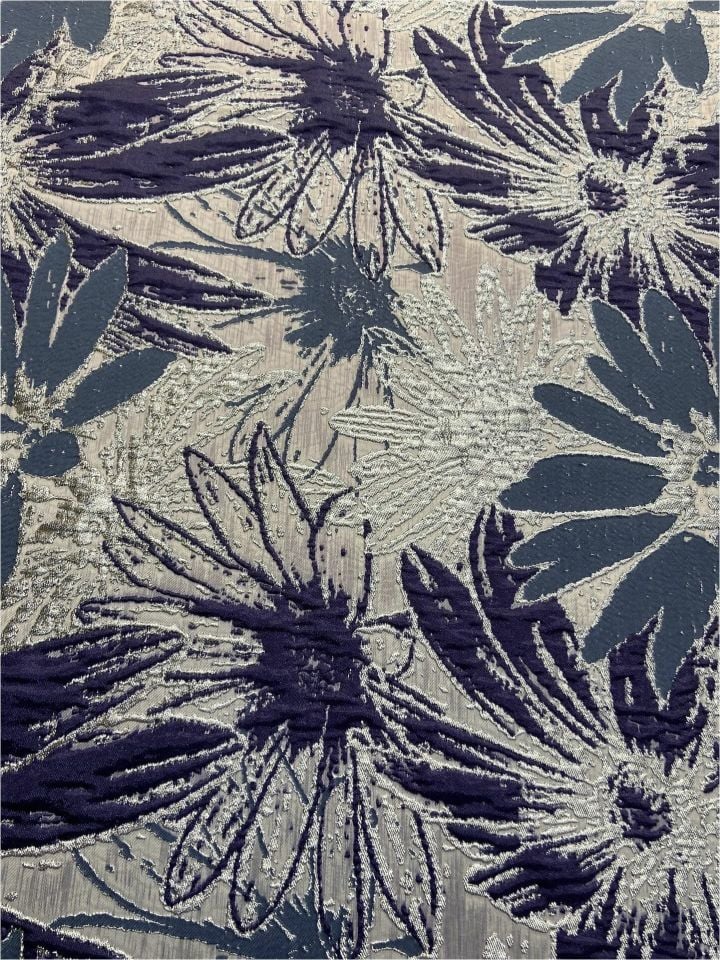 Italian Jasmine Brocade 1 Meter Fabric(col-v-10)