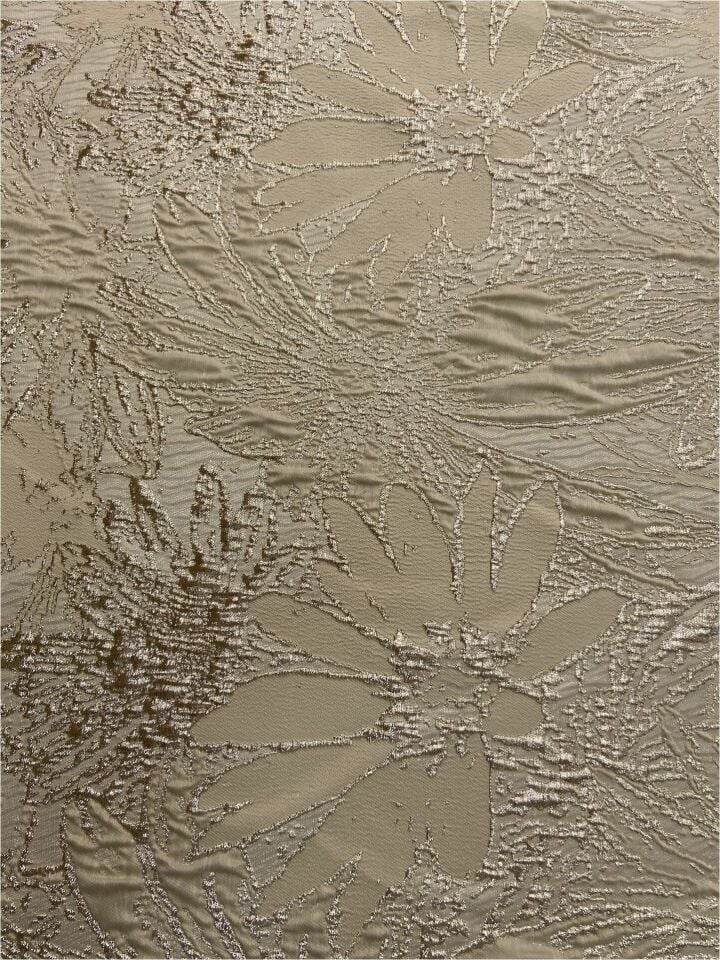 Italian Jasmine Brocade 1 Meter Fabric(col-v-13)