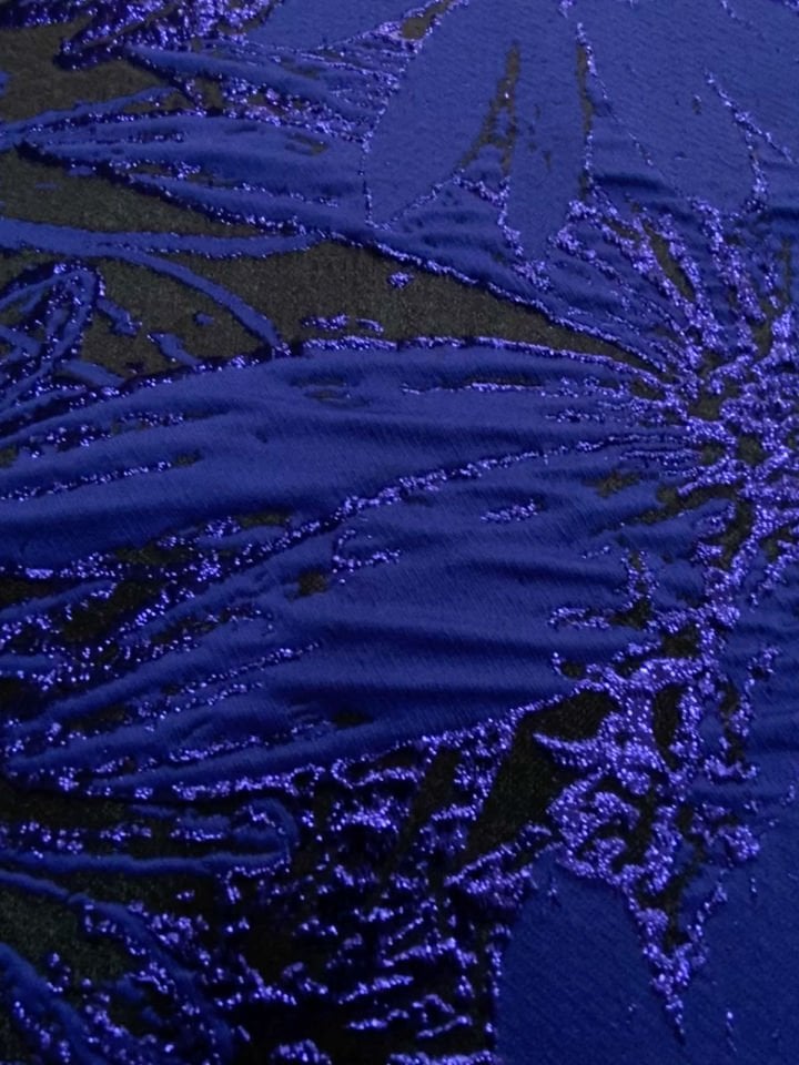 Italian Jasmine Brocade 1 Meter Fabric (col-v-14)