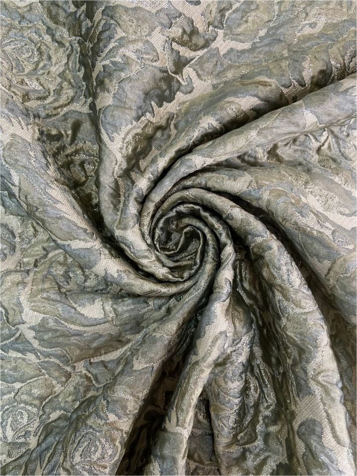 Rozalina Brokar 1 Metre Bronz Antik Kumaş(col-23-3029)