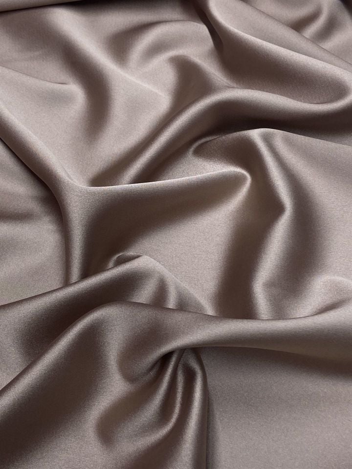 Italian Acetate Satin 1 Meter Skin Mink Fabric (col-33)