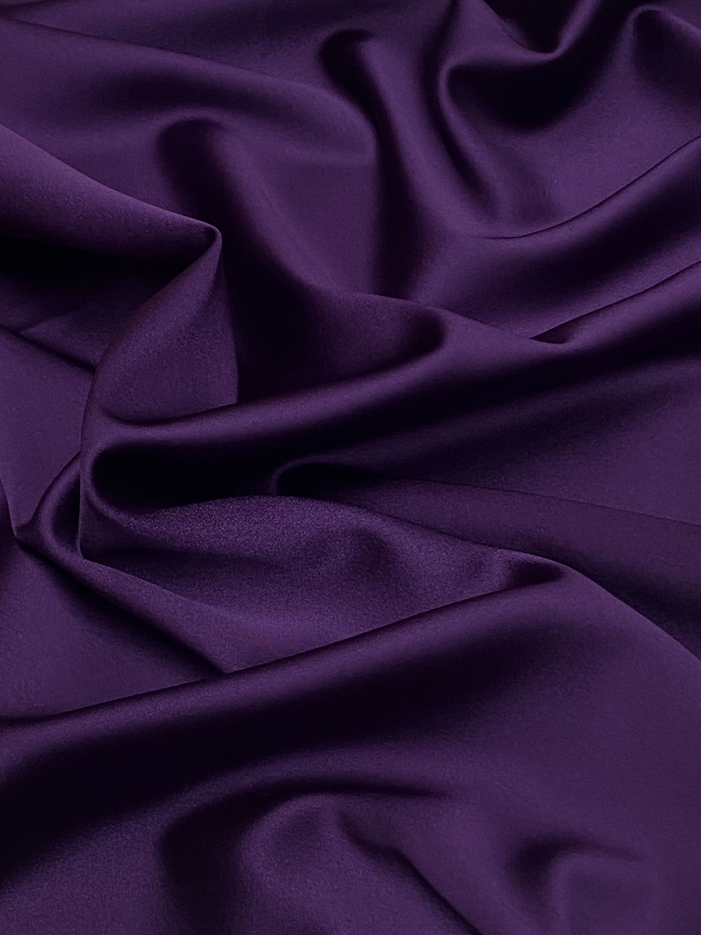 Italian Acetate Satin 1 Meter Light Purple Fabric (col-35)