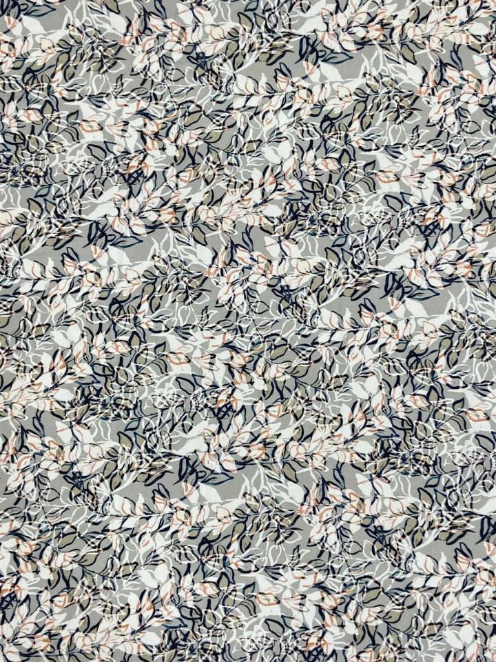 Sicilia Satin Patterned 1 Meter Fabric(col-23-2151)